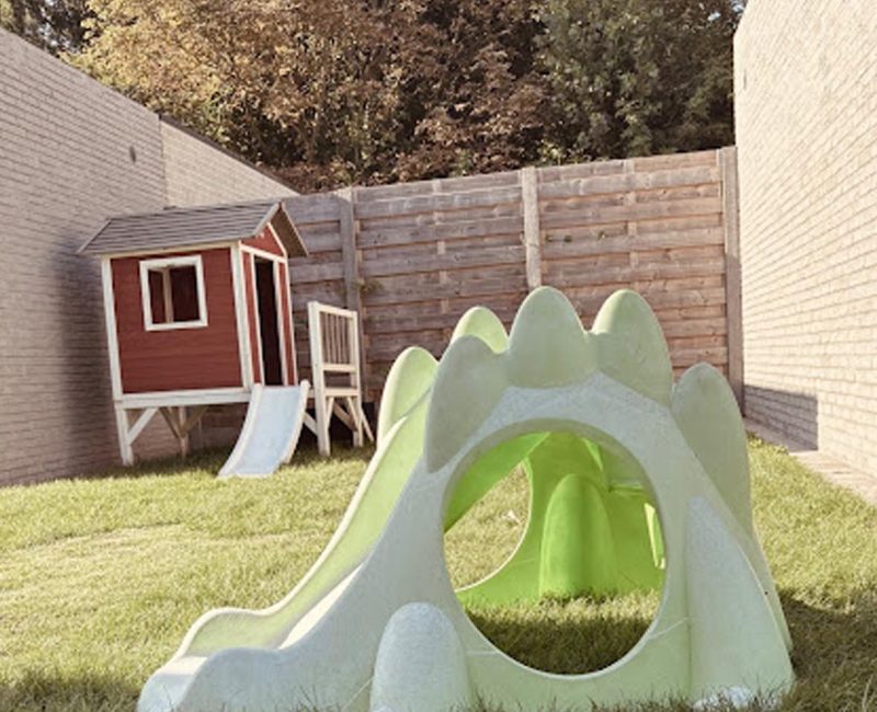 Glijbaan de kleine kapoenen